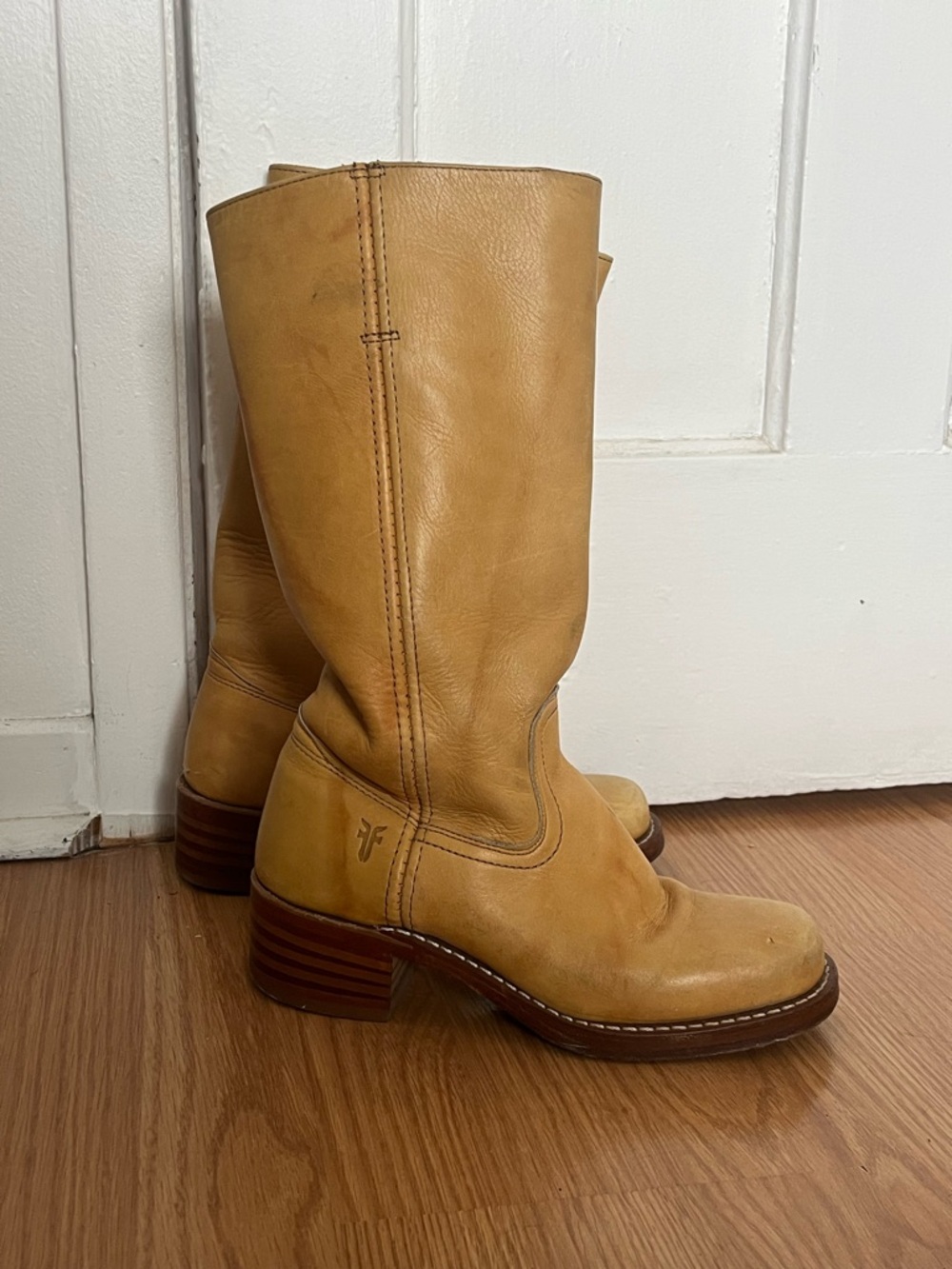 vintage Frye Campus leather boots